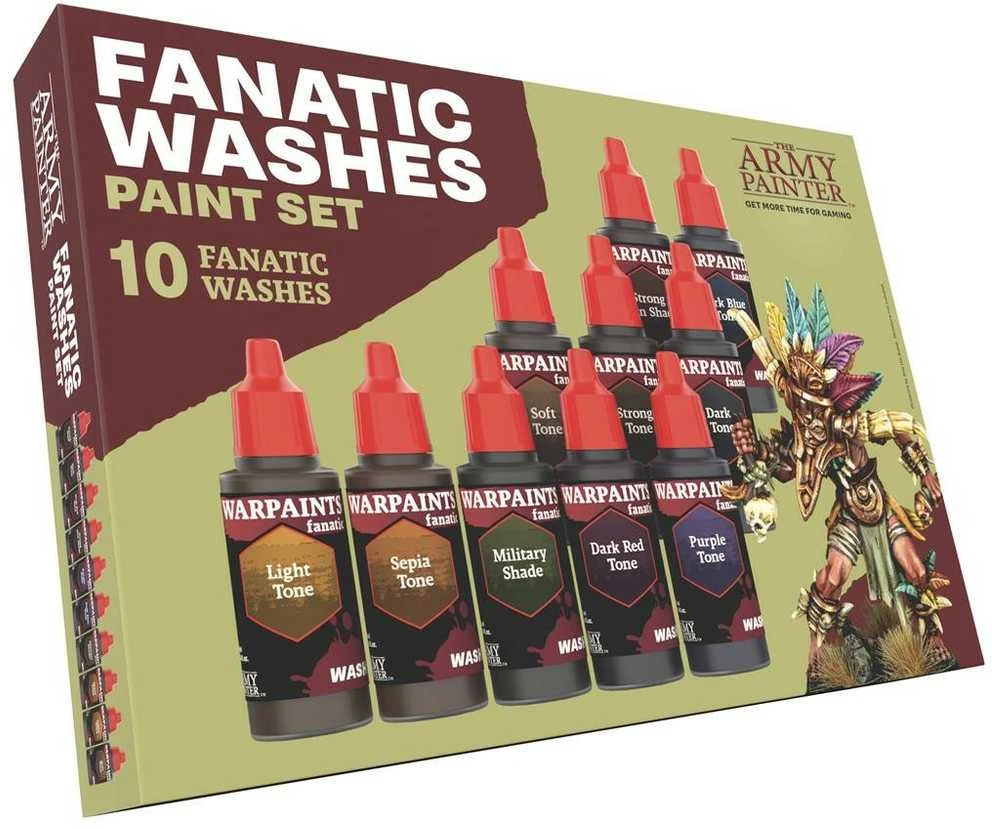 „The Army Painter“ – „Warpaints Fanatic“: nuplauna dažų rinkinį