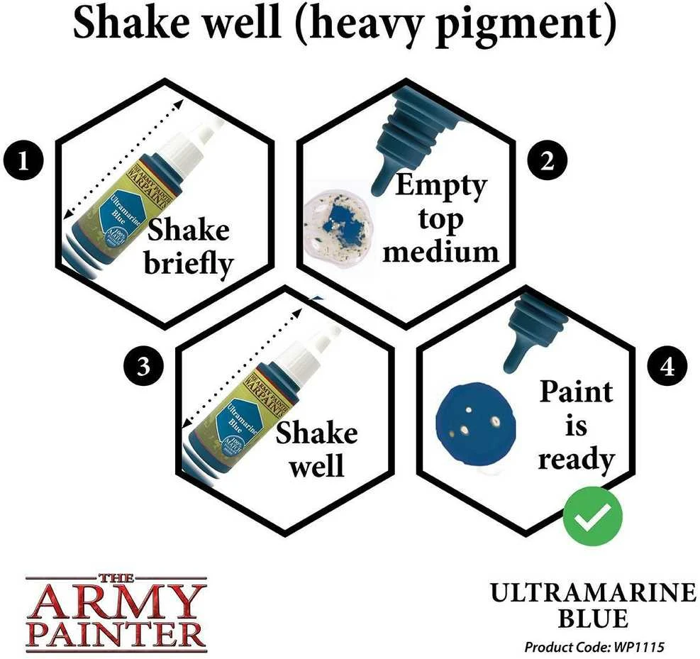 The Army Painter Warpaints: Ultramarine Mėlyna