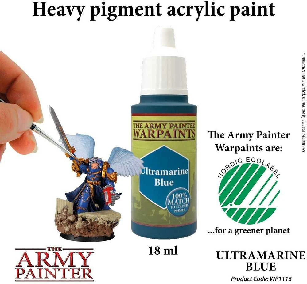 The Army Painter Warpaints: Ultramarine Mėlyna