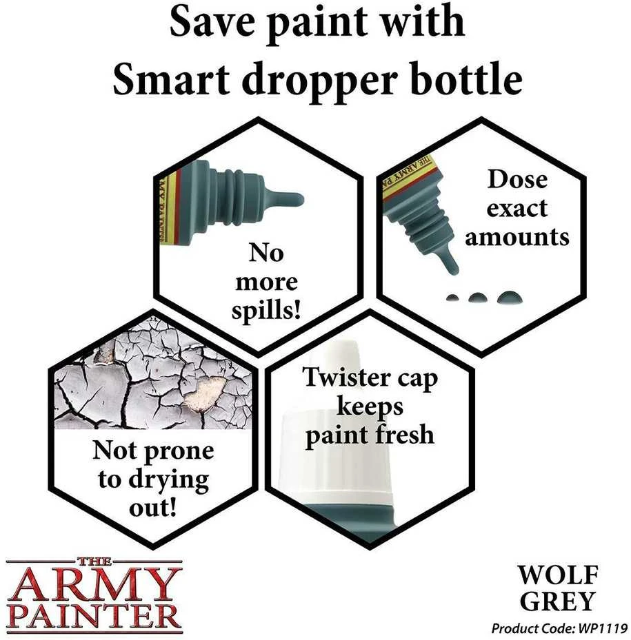 The Army Painter Warpaints: Wolf Pilkas