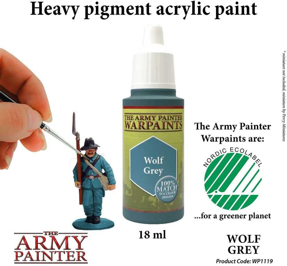The Army Painter Warpaints: Wolf Pilkas