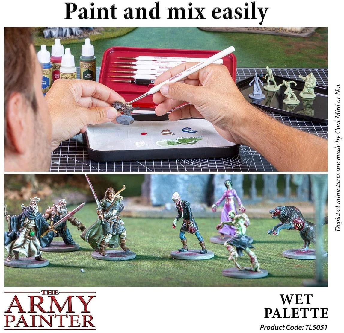 The Army Painter Armijos tapytojas – šlapia paletė