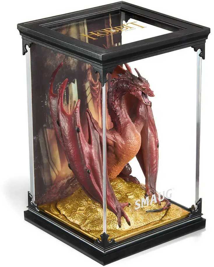 The Noble Collection France Smaug Diorama - Bilbo the Hobbit - Collector's Figurine