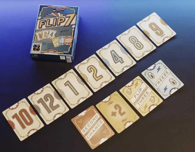 Brain_Games Kortų žaidimas – Brain Games Flip 7 BRGFLIP7, LT
