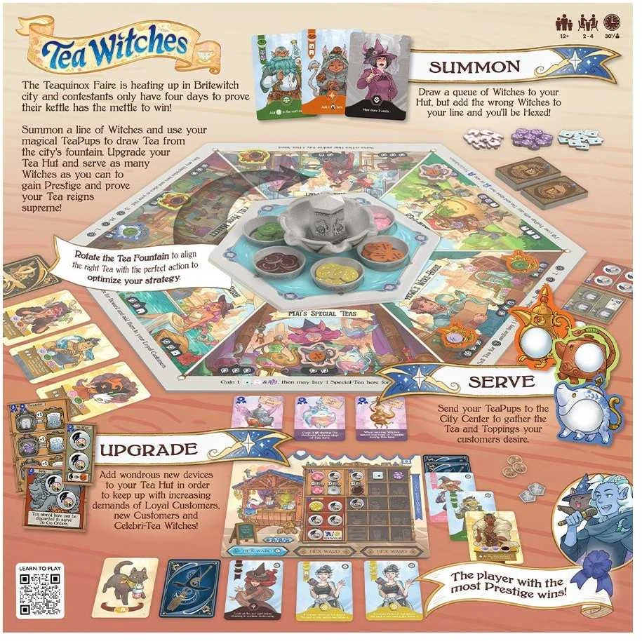 The Op Games Tea Witches