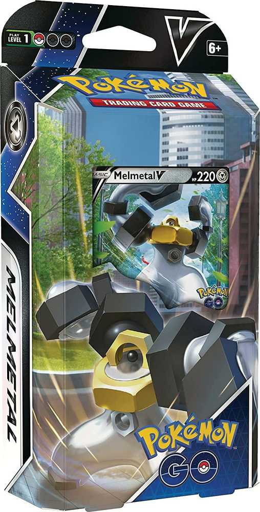 „Pokemon Pokemon TCG“ – „Pokemon GO Mewtwo“ ir „Melmetal V“ kovos kaladžių rinkinys