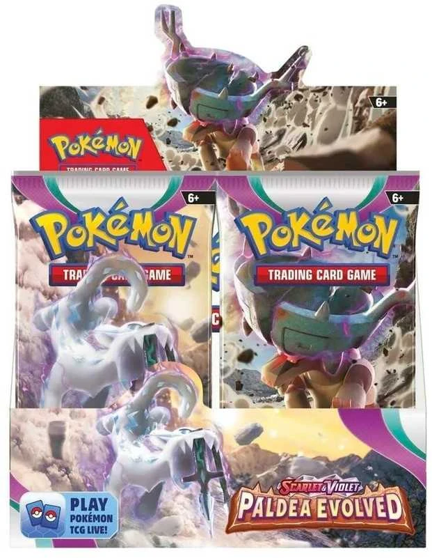 „Pokemon Pokemon TCG“ – „Scarlet & Violet 2 Paldea Evolved“ stiprintuvo ekranas (36 pakuotės)