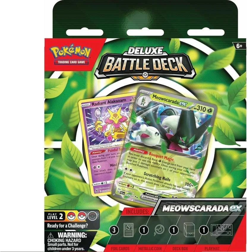 „The Pokemon Pokémon TCG“ – „Deluxe Battle Deck Meowscarada ex