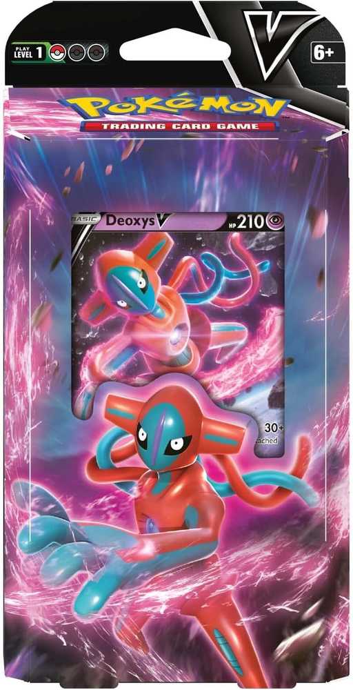The Pokemon Pokémon TCG: Deoxys vs. Zeraora - V Battle Deck Bundle