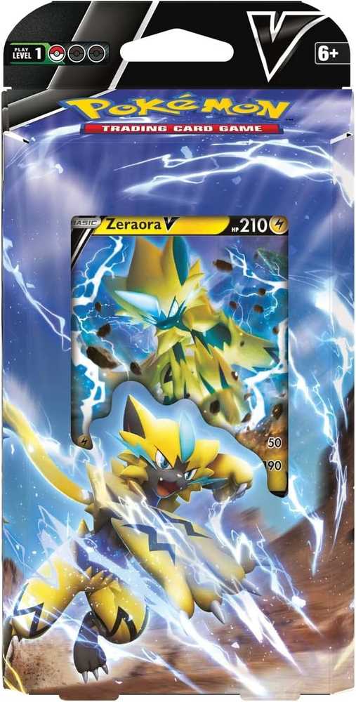 The Pokemon Pokémon TCG: Deoxys vs. Zeraora - V Battle Deck Bundle