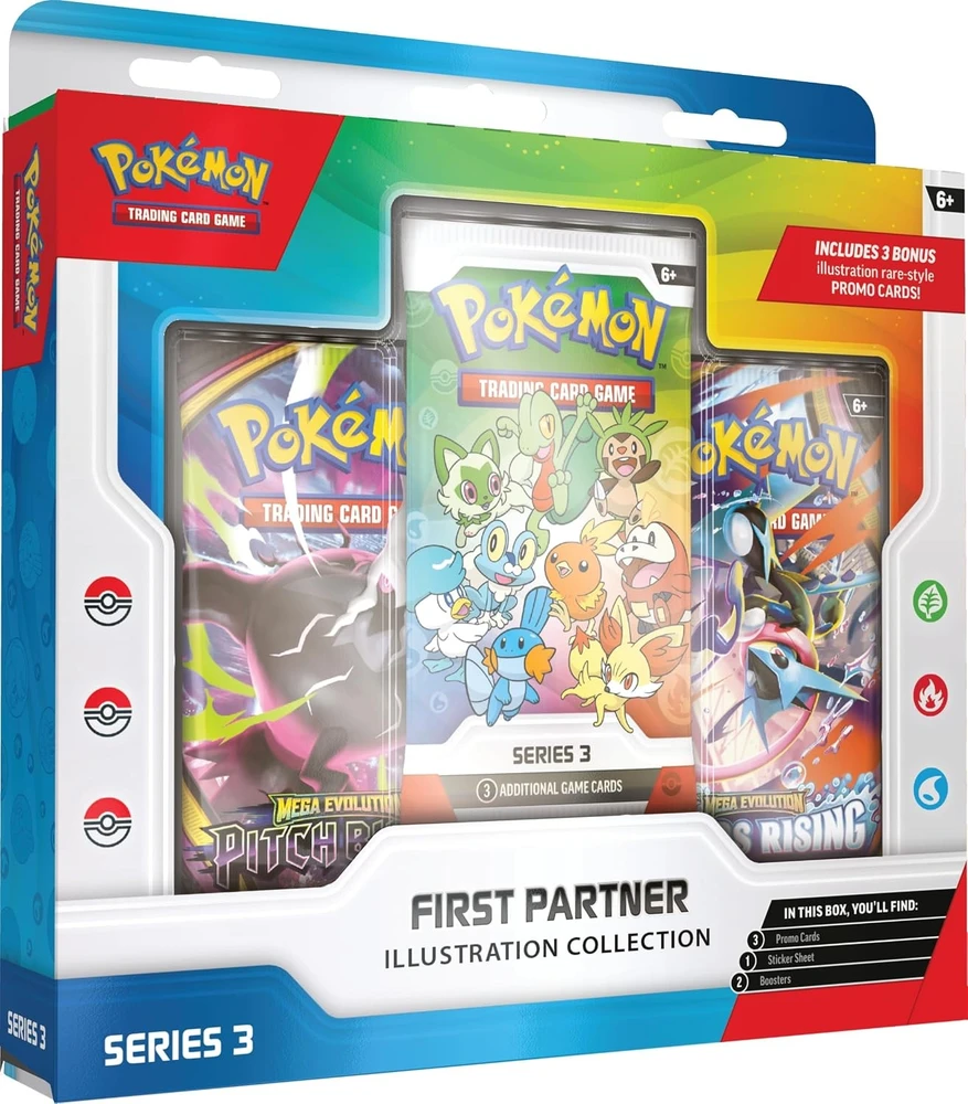 The Pokemon Pokemon TCG - First Partner Illustration Booster Collection #3