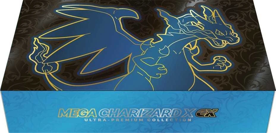 „Pokemon Pokemon TCG“ – „Mega Charizard X“ buvusi itin aukščiausios kokybės kolekcija