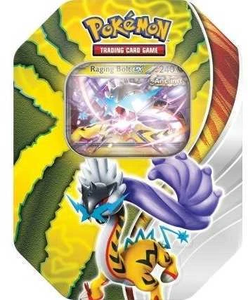 Pokemon Pokemon TCG – Paradox Destines Fall EX Tins – Raging Bolt ex