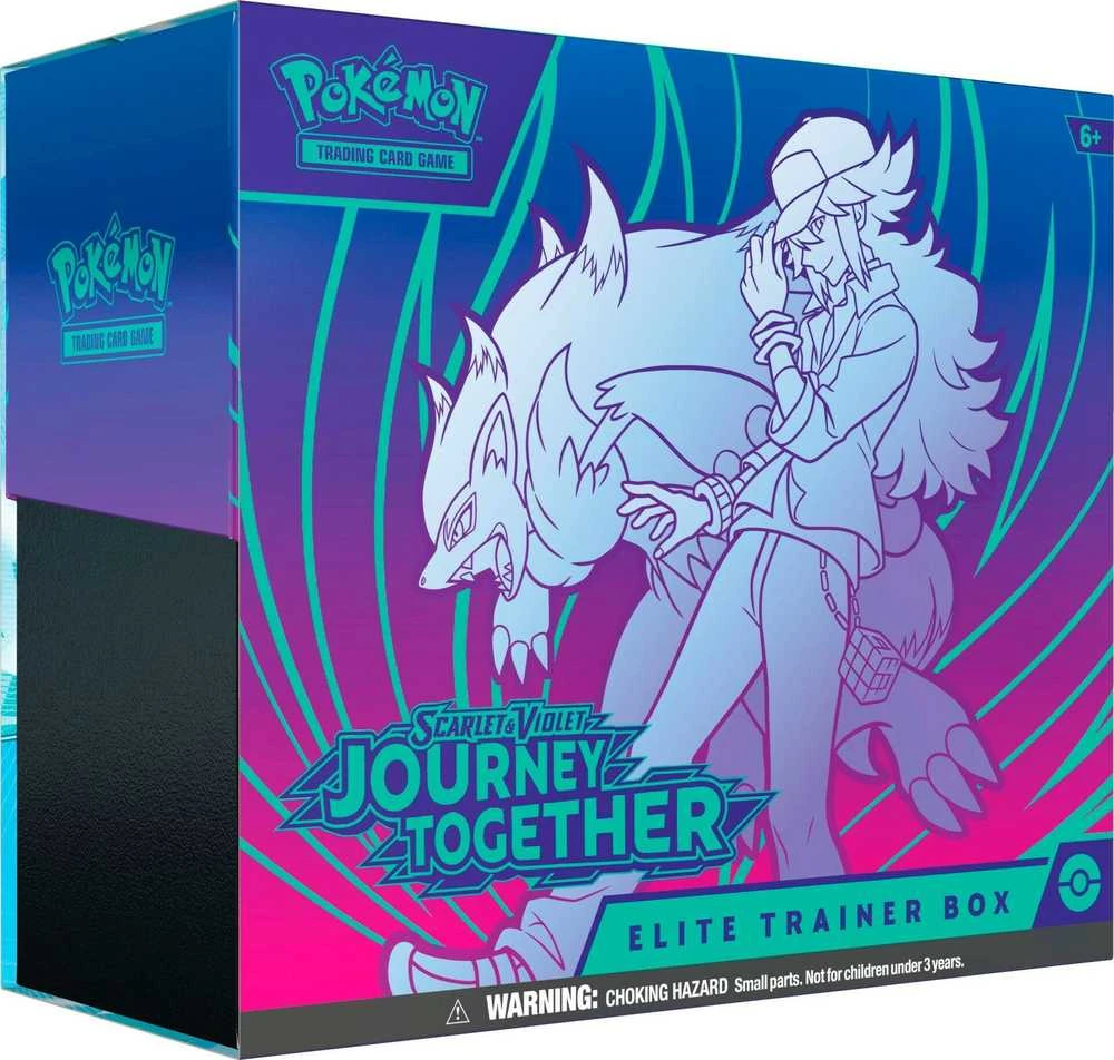 The Pokemon Pokémon TCG: Scarlet & Violet - Journey Together Elite Trainer Box
