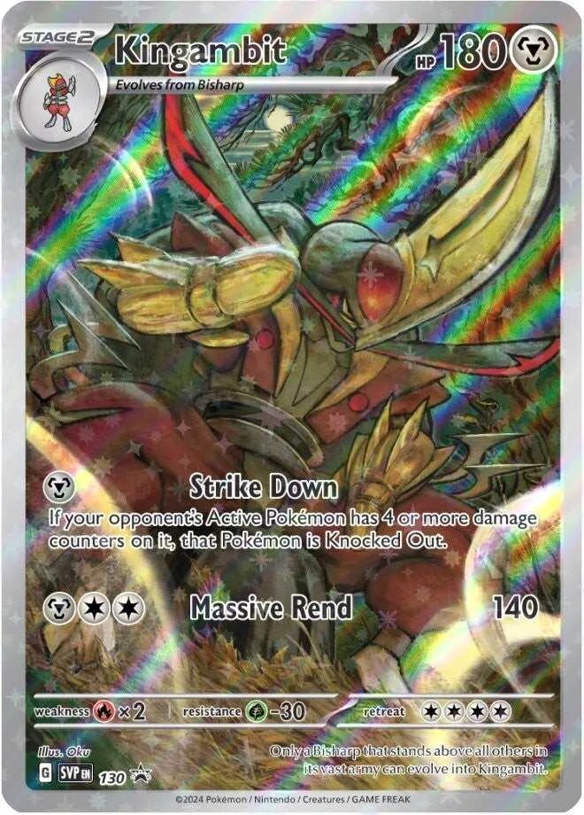 The Pokemon Pokemon TCG - Scarlet & Violet 6.5 Shrouded Fable Illustration Rare Collection Kingambit