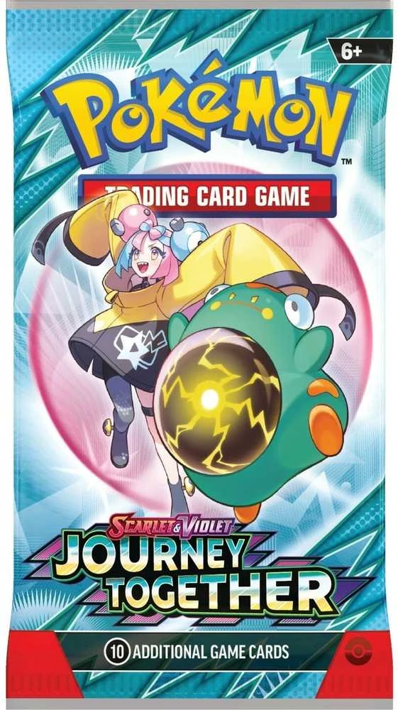 Kortelių rinkinys " The Pokemon Pokémon TCG: Scarlet & Violet - Journey Together Booster", 1x10 kortelių