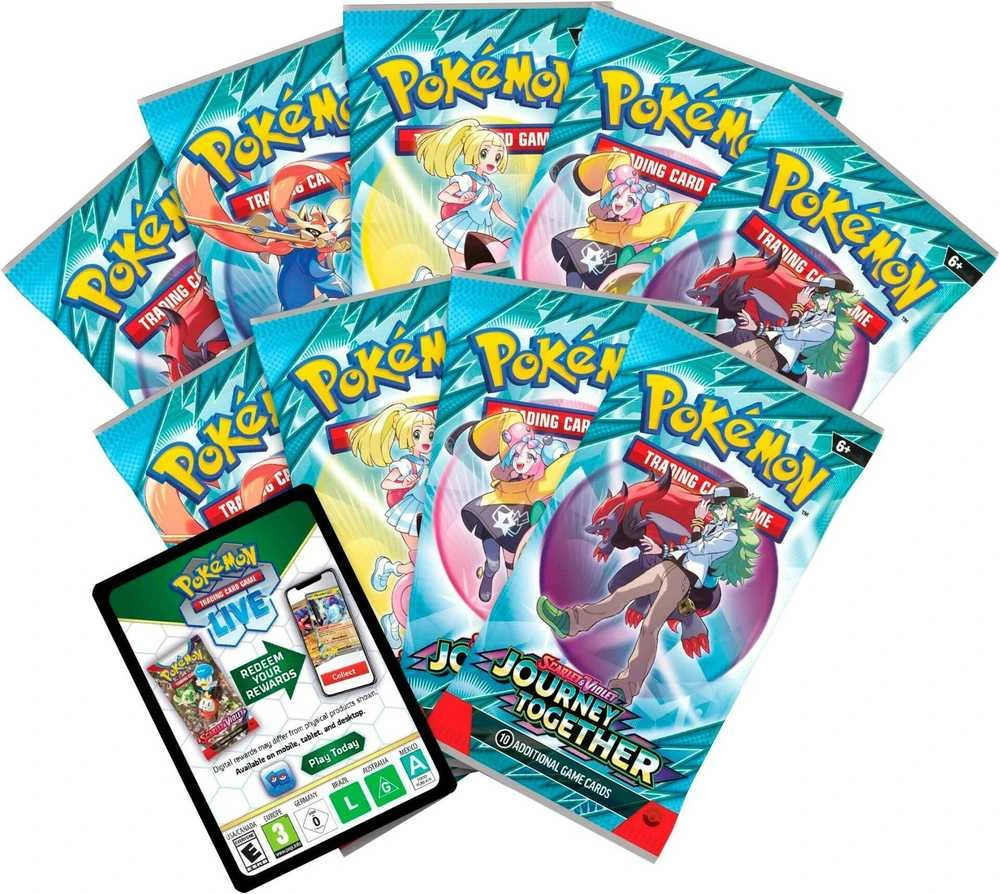 „Pokemon Pokémon TCG: Scarlet & Violet“ – „Journey Together Elite Trainer“ dėžutė
