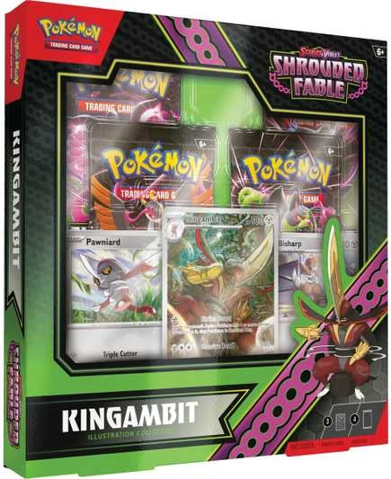 The Pokemon Pokemon TCG - Scarlet & Violet 6.5 Shrouded Fable Illustration Rare Collection Kingambit