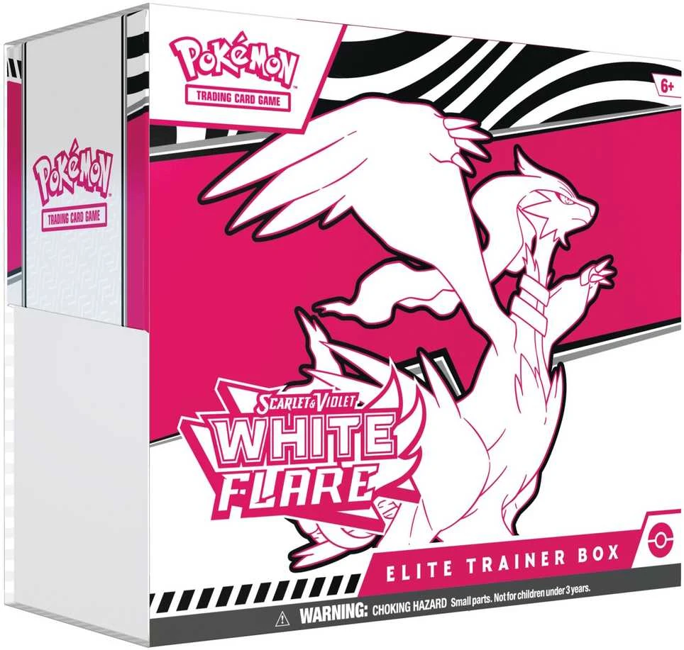 „Pokemon Pokemon TCG“: „Scarlet & Violet 10.5“ – „Baltas Flare“ – „Elite Trainer Box Reshiram“