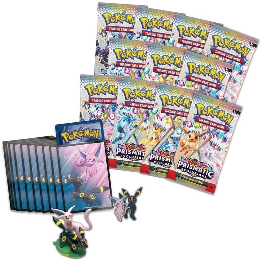 The Pokemon Pokémon TCG: Scarlet & Violet—Prismatic Evolutions Premium Figure Collection