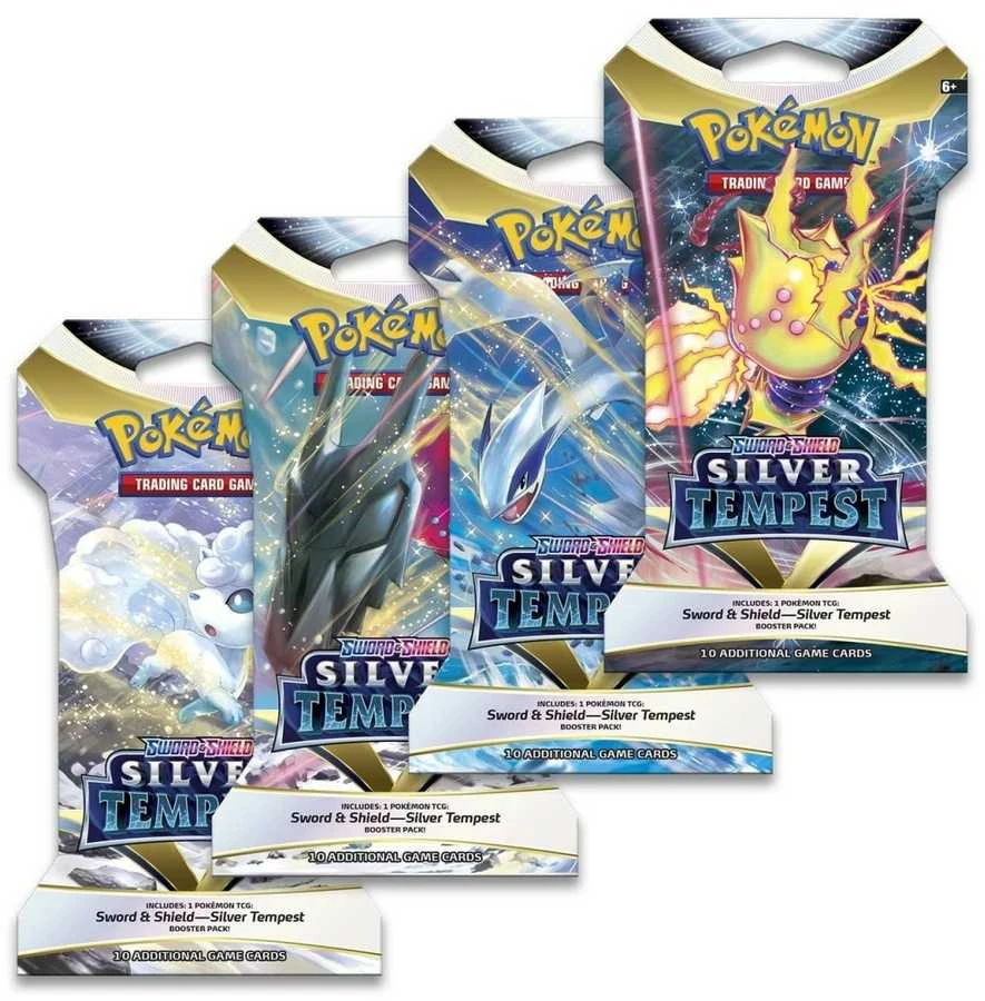 „Pokemon Pokemon TCG“ – „Sword & Shield Sidabrinis Tempest“ 12 rankovių stipriklis