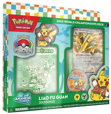The Pokemon Pokemon TCG - World Champions Decks - Fuguan Liao - "Joltdengo"