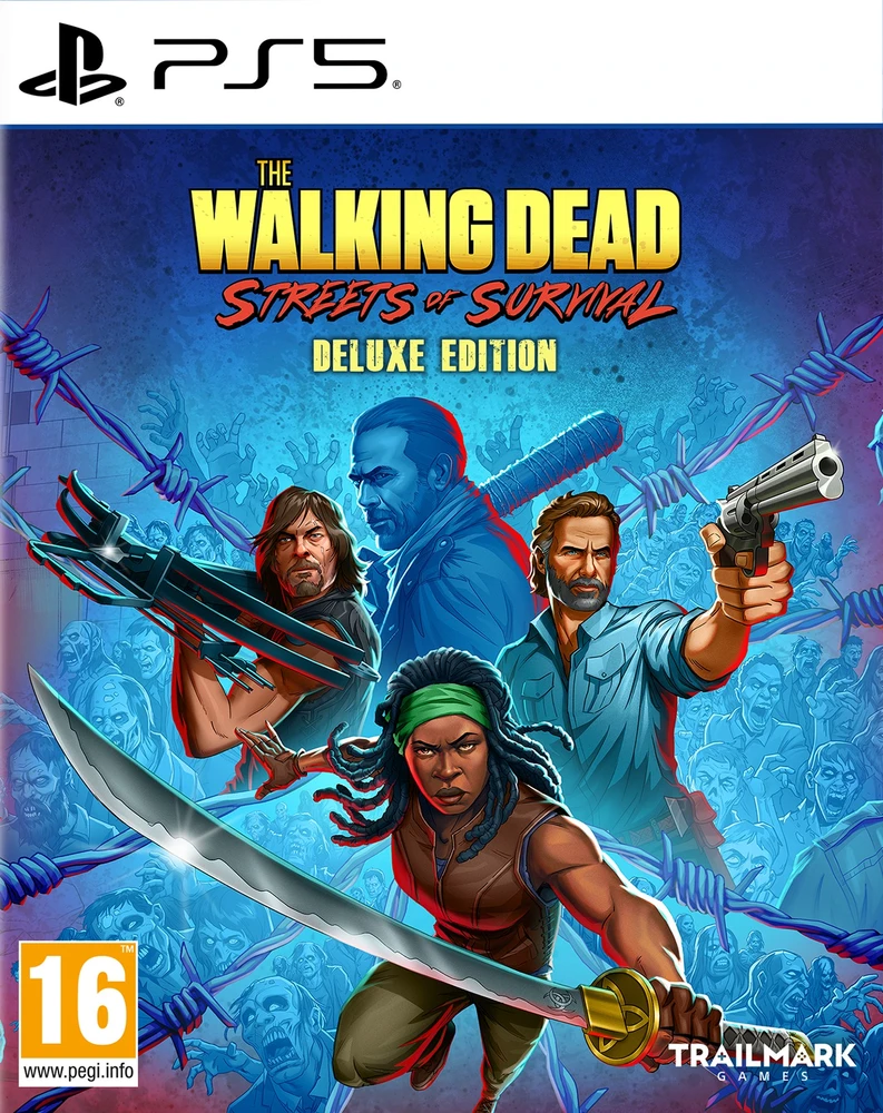 Trailmark Games The Walking Dead: Streets of Survival Deluxe Edition