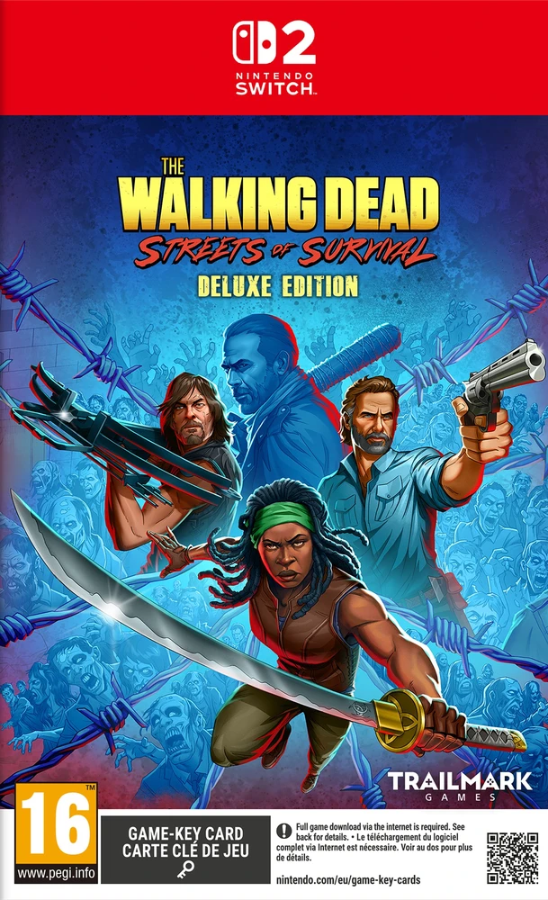 Trailmark Games The Walking Dead: Streets of Survival Deluxe leidimas (Switch 2)