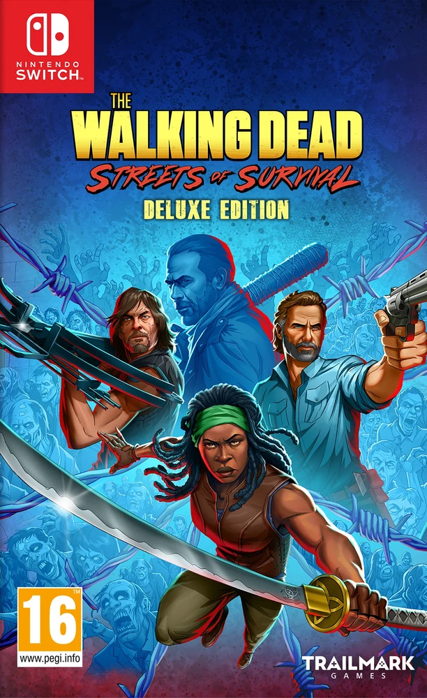 Trailmark Games The Walking Dead: Streets of Survival Deluxe Edition