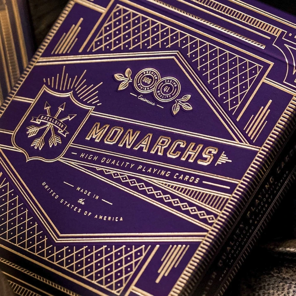 Bicycle Theory11 Theory 11 - Monarch kortos (violetinės)
