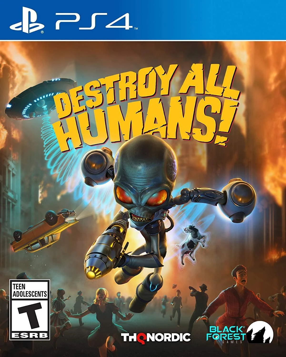 Destroy Thq Nordic Sunaikink visus žmones! PS4