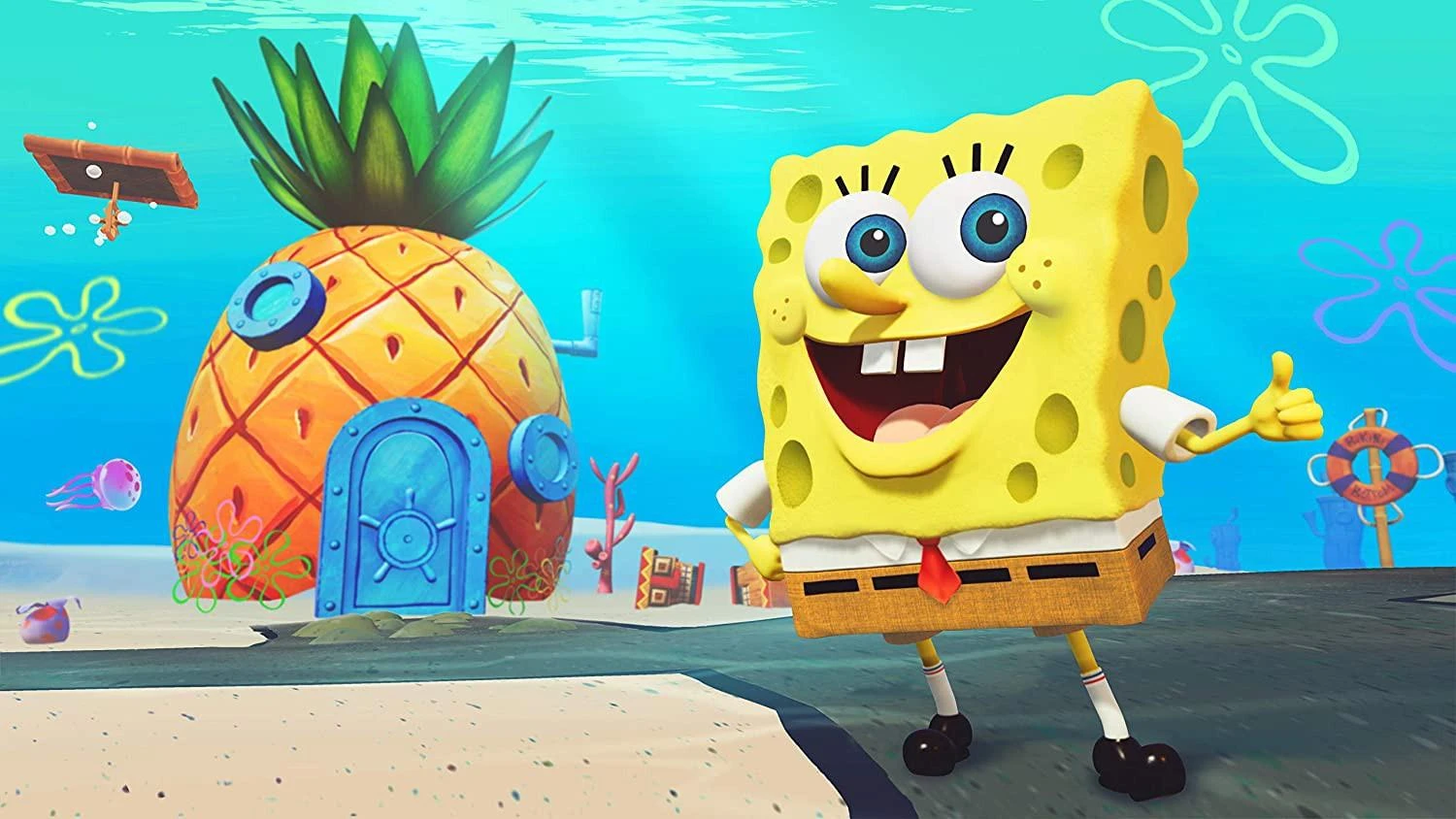Spongebob Thq Nordic Kempiniukas Plačiakelnis: Mūšis dėl bikinio apačios – rehidratuotas