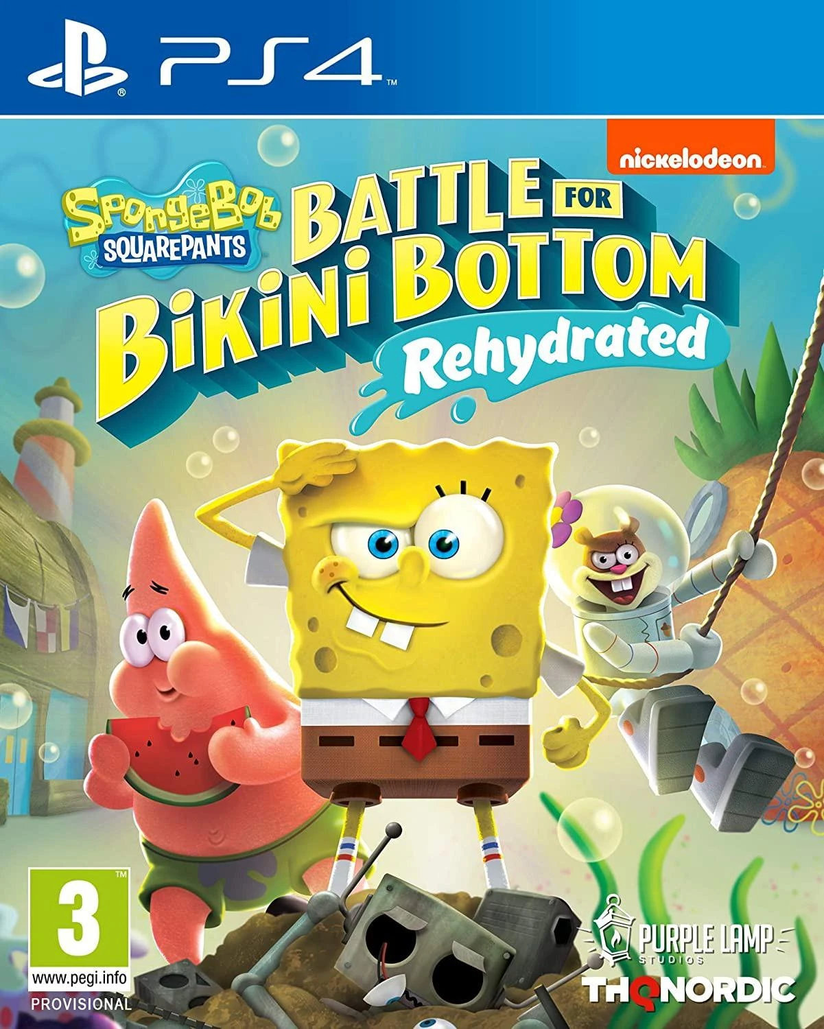 „Thq Nordic Spongebob SquarePants: Battle for Bikini Bottom“ – rehidratuotas PS4