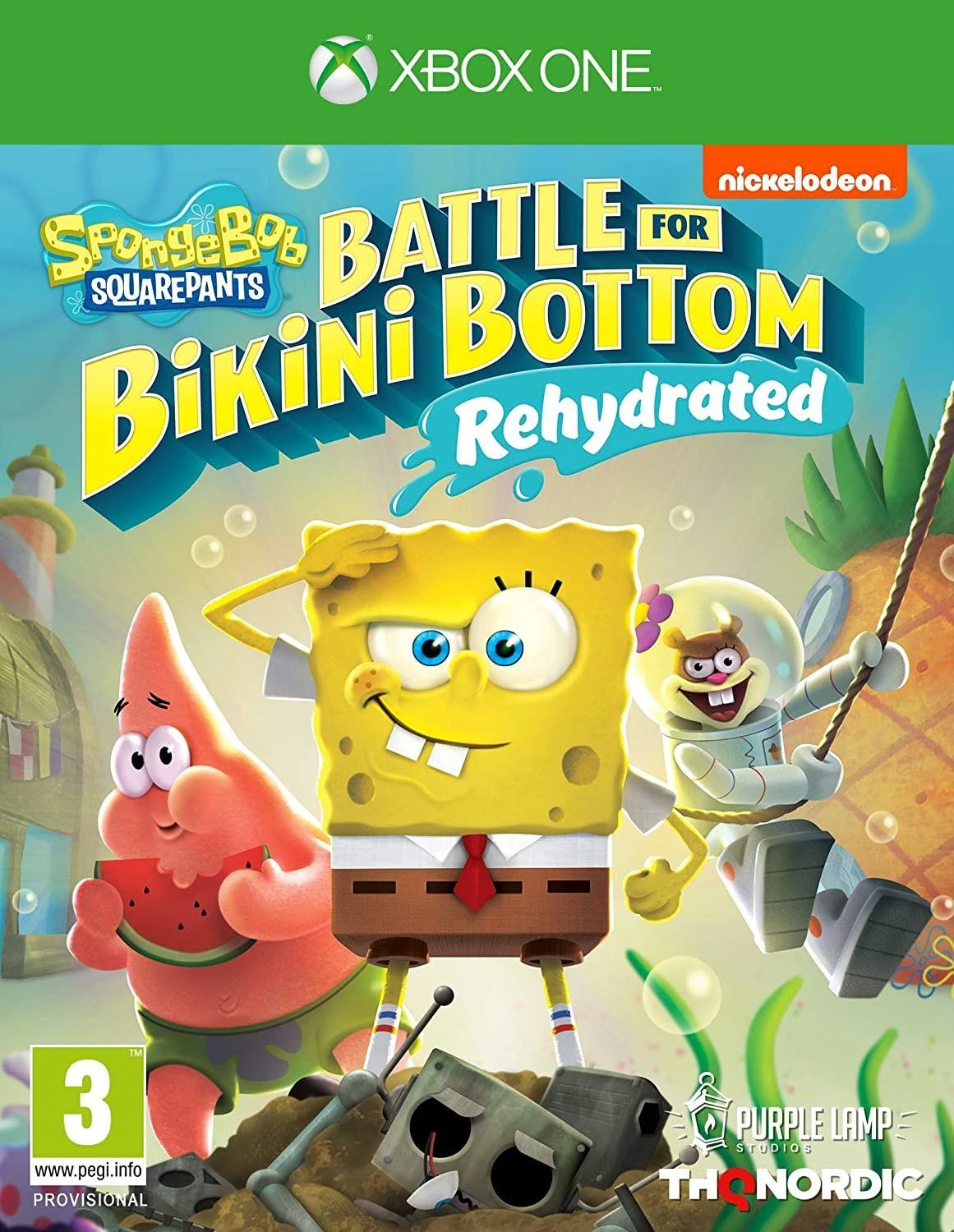 Thq Nordic Spongebob SquarePants: Battle for Bikini Bottom - Rehydrated XBOX One