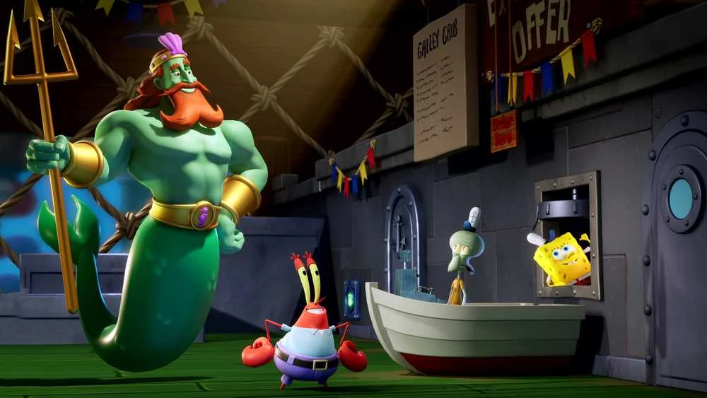 SpongeBob „Thq Nordic“ Kempiniukas: Titans of the Tide (2 jungiklis)