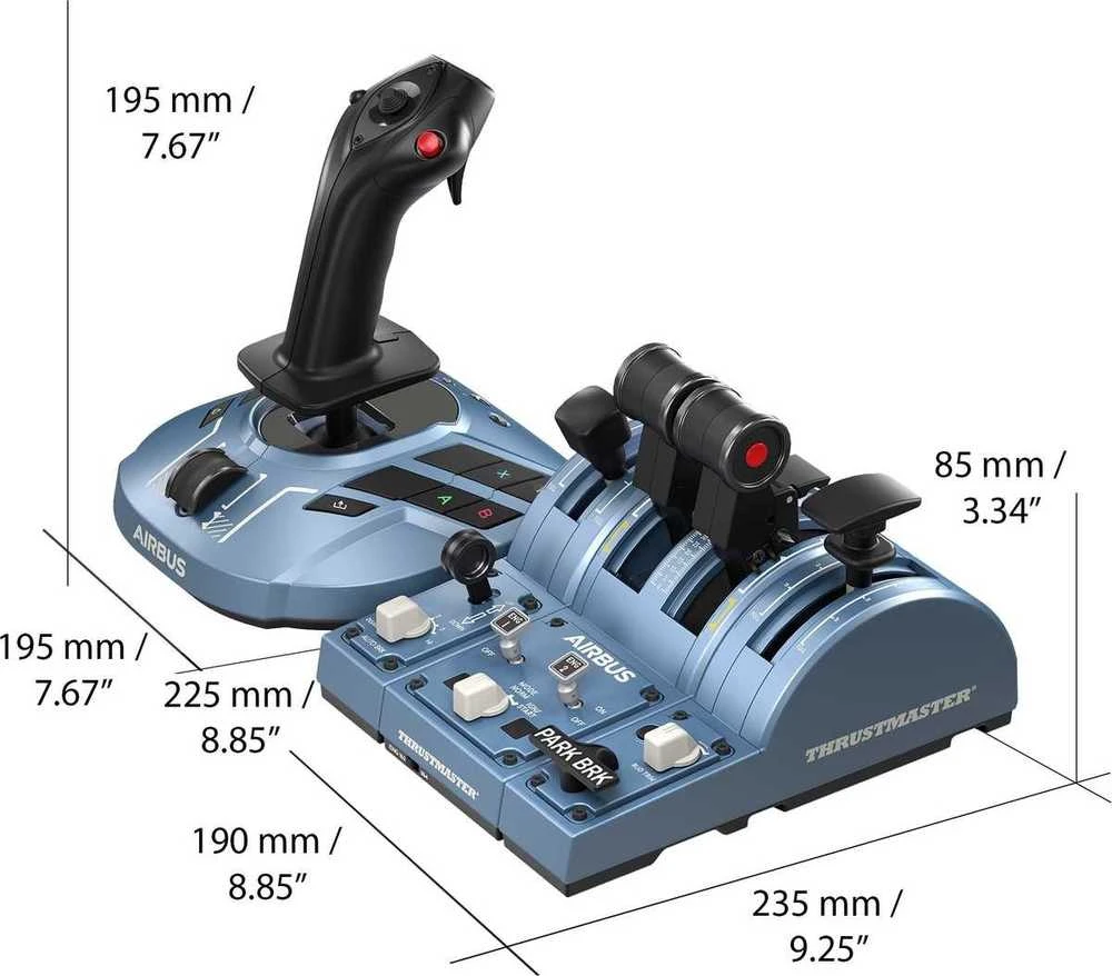 Thrustmaster | Vairasvirtė | TCA Captain Pack X Airbus leidimas