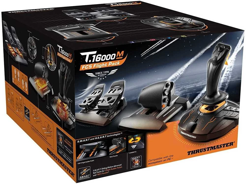 Žaidimų valdiklis Thrustmaster Zest T.16000M PC Flight Pack