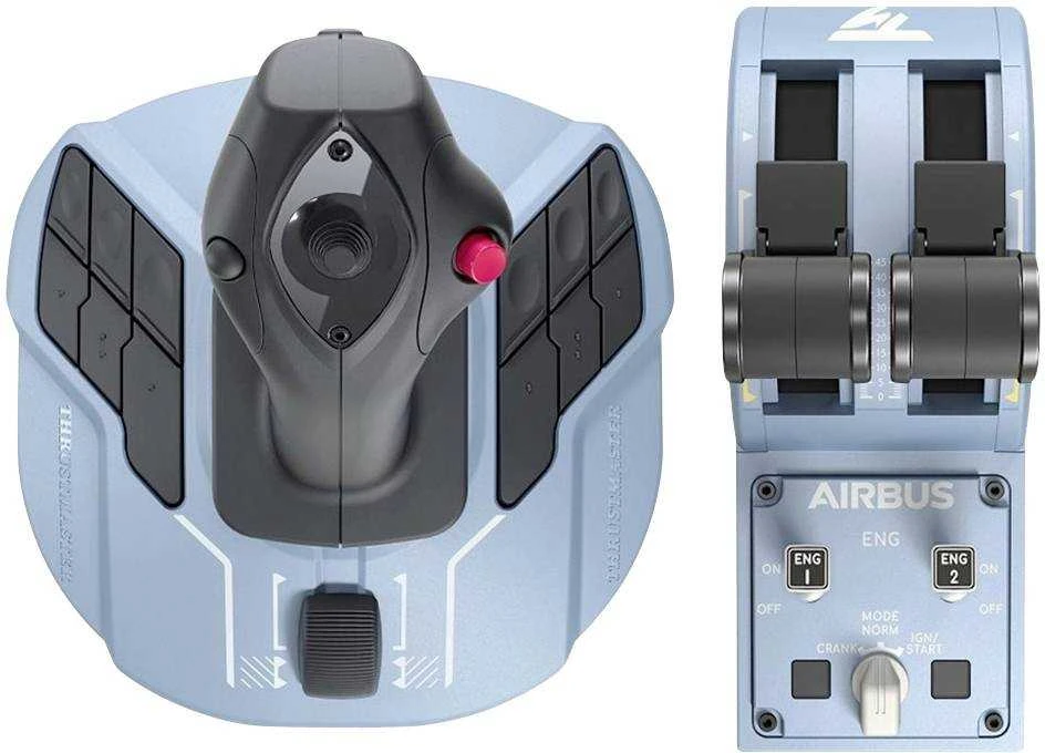 „Thrustmaster“ | Vairasvirtė „TCA Ofiicer Pack Airbus Edition“ | Vairasvirtė