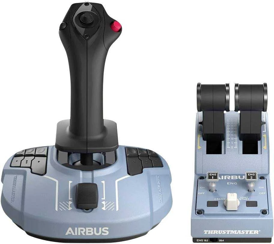 „Thrustmaster“ | Vairasvirtė „TCA Ofiicer Pack Airbus Edition“ | Vairasvirtė