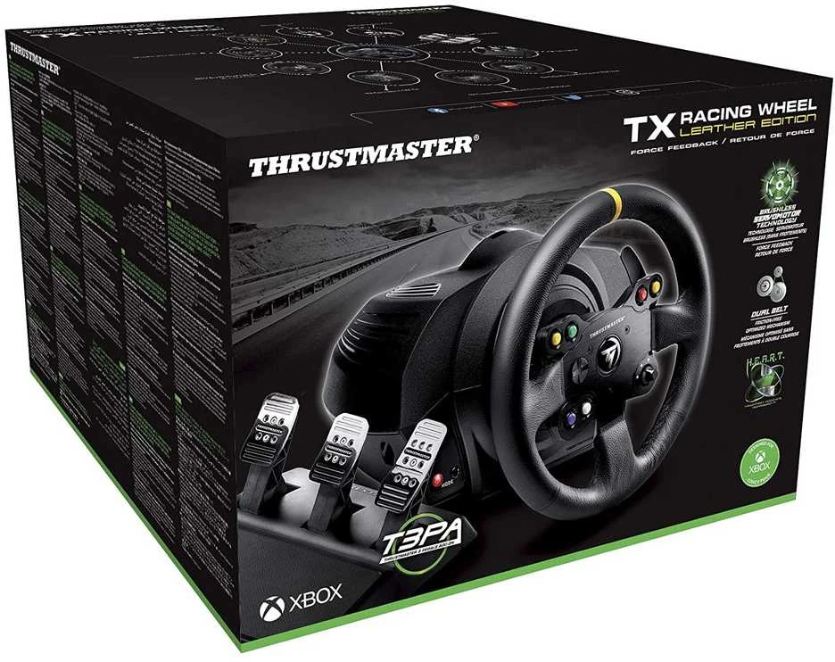 Žaidimų vairas Thrustmaster TX RW Leather Edition