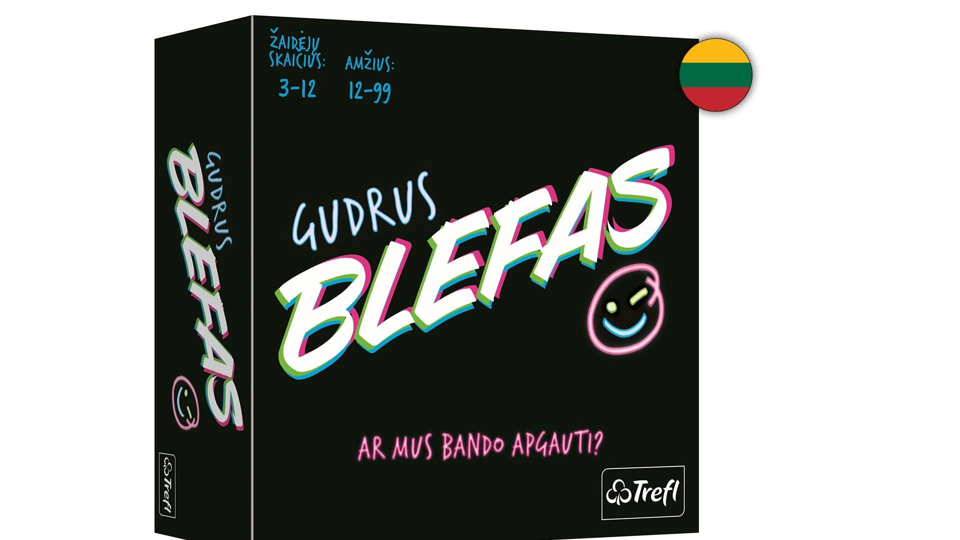Trefl Stalo žaidimas "Gudrus blefas" (Lietuvių kalba)