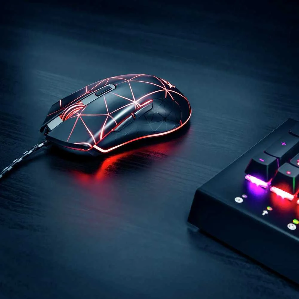 Pelė žaidimams Trust GXT 133 Locx, juoda