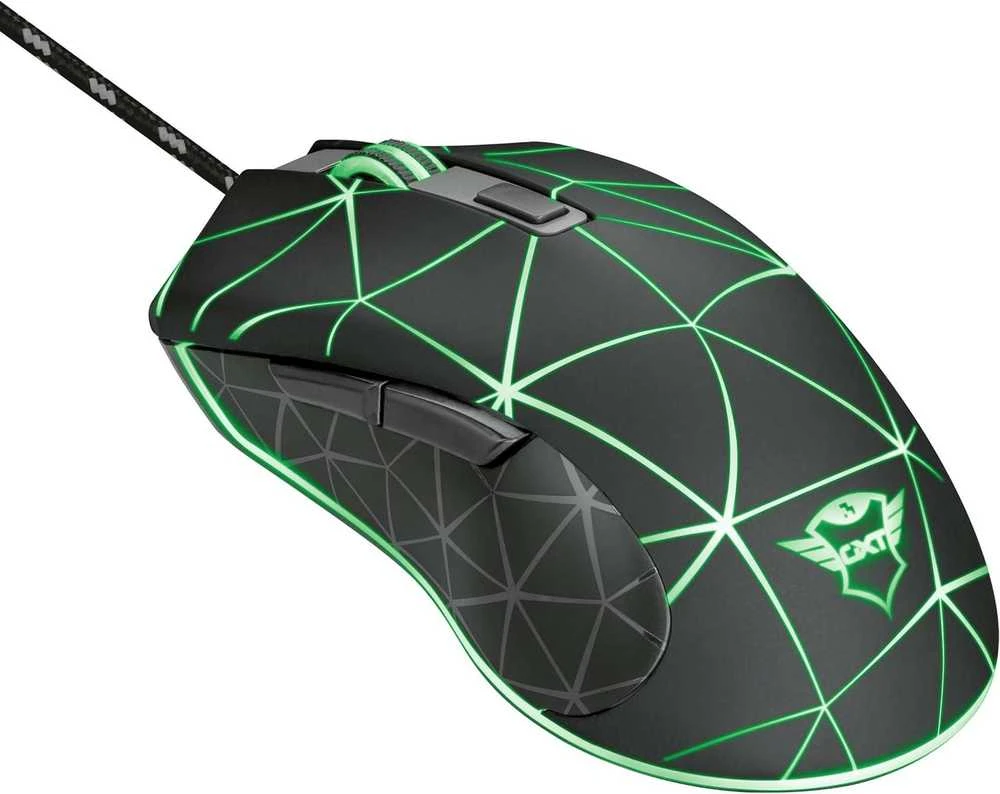 Pelė žaidimams Trust GXT 133 Locx, juoda