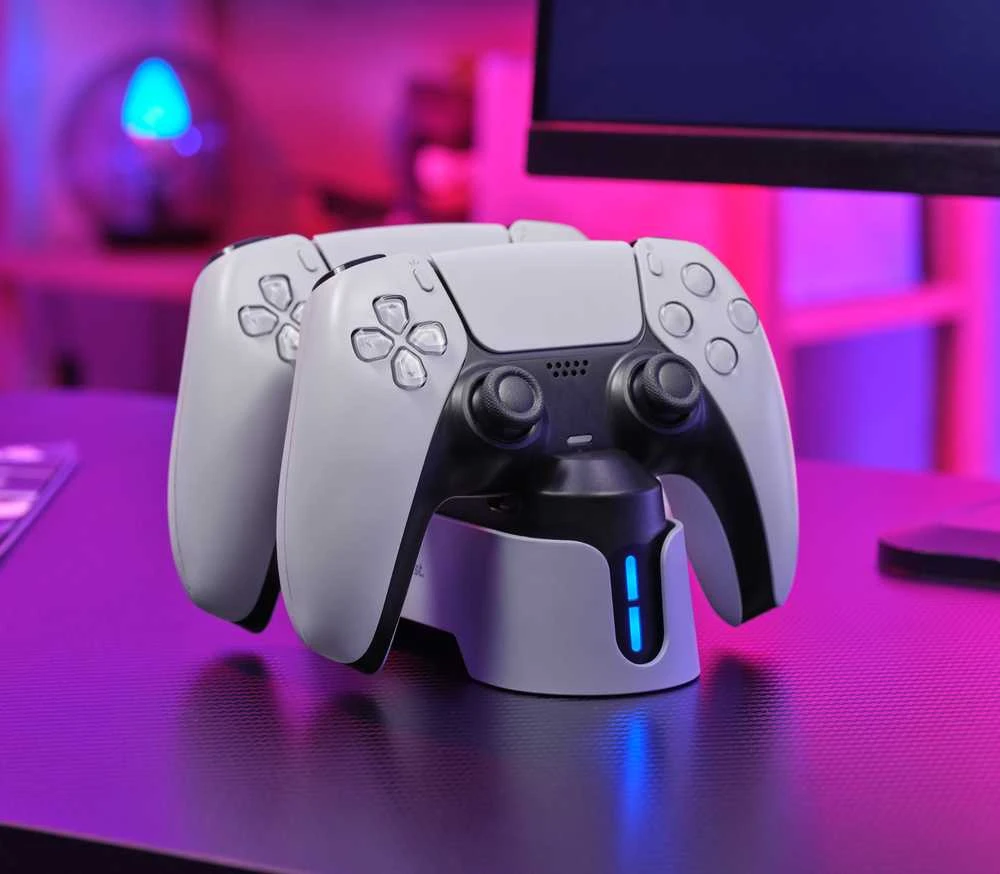 Trust GXT 228 Dviguba įkrovimo stotelė PS5 pulteliams