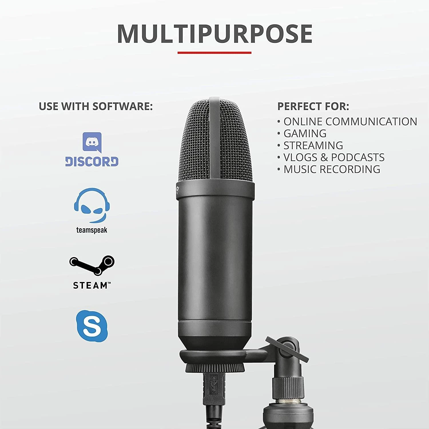Mikrofonas Trust Emita Plus 22400