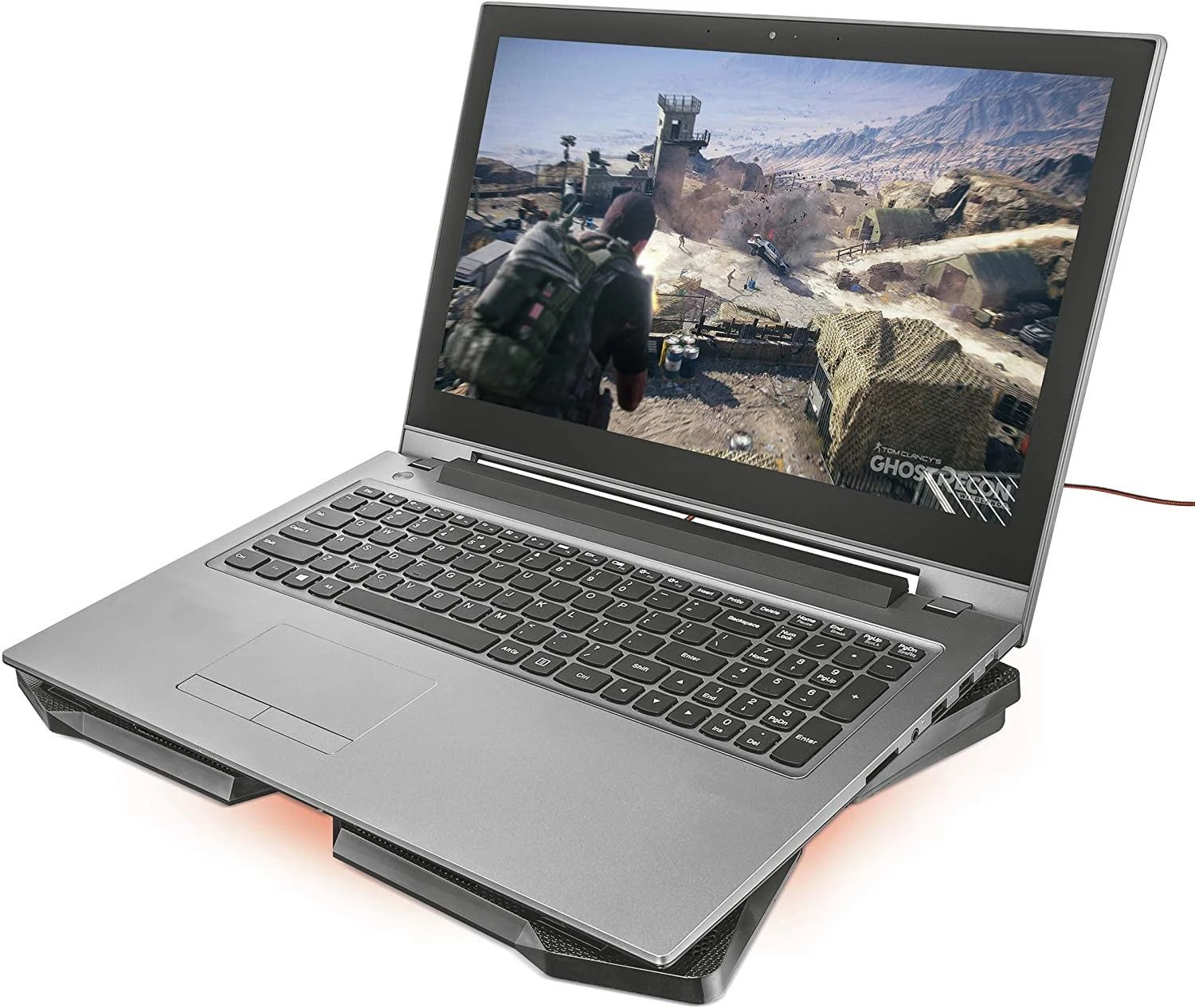 Aušinimo kilimėlis „Trust GXT 278 Yozu 20817“ (17 colių, 4 ventiliatoriai)