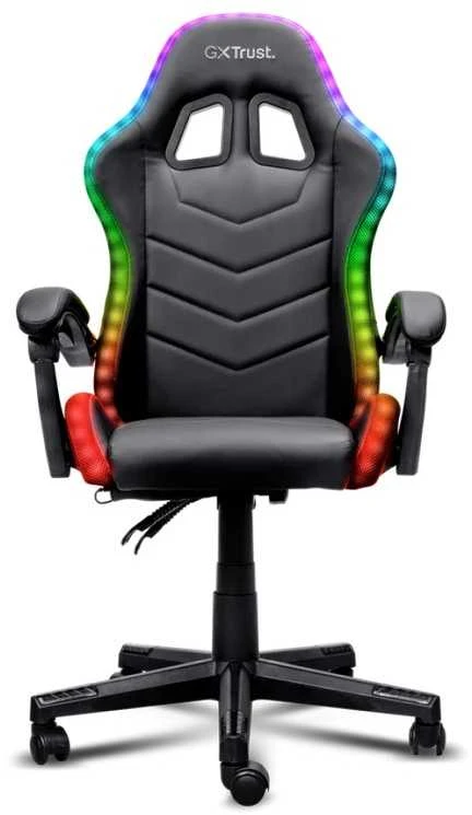 TRUST GXT 704 RONIQ RGB juoda žaidimų kėdė