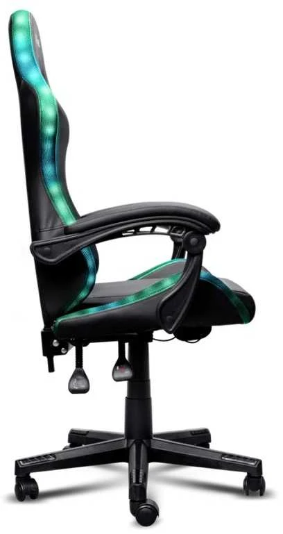 TRUST GXT 704 RONIQ RGB juoda žaidimų kėdė