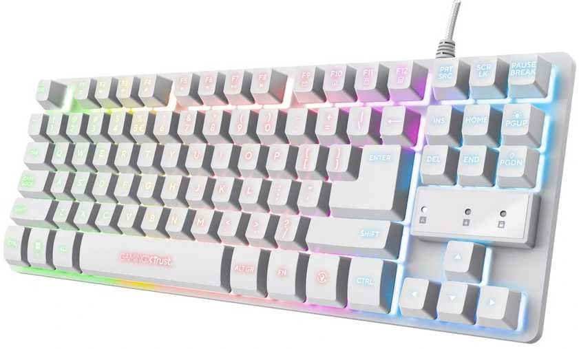 KLAVIATŪRA TRUST GXT833 THADO TKL BALTA