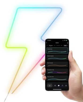 Trust GXT 904 Vybz RGBIC 5M LED neoninė šviesos virvė | balta